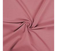 Cotton Jersey Spandex Stretch Dress Fabric Material - Old Rose, 1Mtr 160cm x 100cm