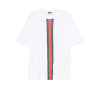 Cotton Jersey T-shirt with Print - male - Gucci - T-Shirts - White - S - Tops S