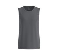 Cotton Jersey Tank Top with Printed Logo s.Oliver Gris 4XL