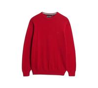 Cotton jumper Superdry Essentials Rouge M