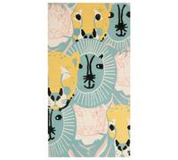 Cotton Kids Rug Animal Print 80 x 150 cm Multicolour TUTUT