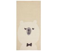 Kids Rug SIMAU Beige 80 x 150 cm Cotton
