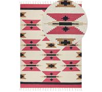 Rug GARNI Multicolour 160 x 230 cm Kilim Cotton