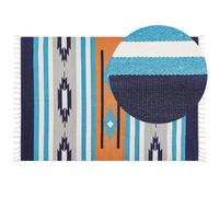 Cotton Kilim Area Rug 200 x 300 cm Multicolour NORATUS