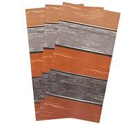 Cotton Kitchen Towels 3 Pack 18 X 28 Inch Farmhouse Rustic Barn Door Burnt Orange Grey Super Soft Tea Towels/Bar Towels/Hand Towels Absorbent Reusable Cleaning Cloth Dish Towels for Kitchen, Bathroom