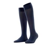 Cotton Knee-High Socks for Women Falke Touch Bleu 35/38