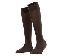 Cotton Knee-High Socks for Women Falke Touch Marron 39/42