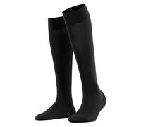 Cotton Knee-High Socks for Women Falke Touch Noir 35/38