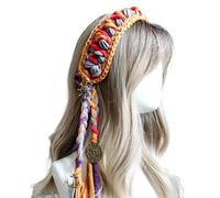 Cotton Knit Hippie Headband Styles Breathable Elastic Hair Accessory For Women Lightweight Travel Essential Multifunctional Hairband For Sports And Casual