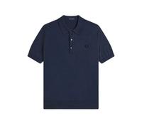 Cotton Knit Polo Fred Perry Bleu L