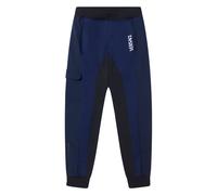 Cotton La Greca Signature Trim Joggers - male - Versace - Sweatpants - Blue - 8 Y - Kids 8 Y