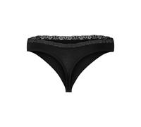 Cotton lace string for women Urban Classics Basic (x5) Noir XS