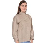 Cotton Lane Classic Victorian/Edwardian Blouse Beige