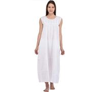 Cotton Lane Ladies White Classic Nightdress