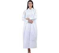 Cotton Lane Past Times White Cotton Long Victorian Nightdress