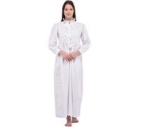Cotton Lane Past Times White Victorian Nightdress with Ruffle