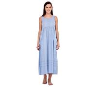 Cotton Lane Vintage Chambray Cotton Nightdress Plus Size