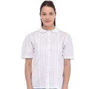 Cotton Lane White Collar Blouse