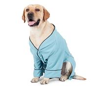 Cotton Large Dog Pajamas Adjustable Dog Bathrobe Shirts Jumpsuit for Small and Medium Dogs, Stylish and Comfortable for Boys and Girls