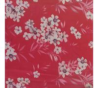 Cotton Lawn Digital Print Fabric Material RED C8303, 1Mtr 145cm x 100cm