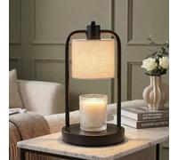 Cotton Linen Candle Warmer Lamp with Timer: Home Decor Birthday Gifts