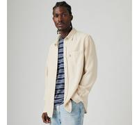 Cotton Linen Shirt in Regular Fit with Pocket beige