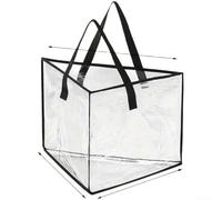 Cotton Linen Triangle Hanger Bag for Managing Hanging Garments Without Adding Clutter to Living Spaces (Transparent Color)