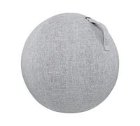 Cotton Linen Yoga Ball Cover Protective Skin Wrap Accessory for Exercise Wear- Scratch- Sweat Permeable Breathable Anti-Skid Anti-Static Portable Handle Design Lightweight Foldable