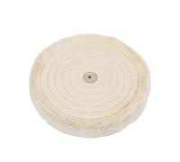 Cotton Lint Cloth Buffing Wheel 4-10 Inch, Premium Mirror Polishing Wheel for Silver Jewelry and Metal Finishing, 1pc(4MM*10INCH)