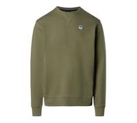 Cotton Logo Sweatshirt Long Sleeve - male - North Sails - Sweatshirts - Green - S - Sweatshirts & Hoodies S