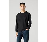 Levi's Men's Long-Sleeve Original Housemark Tee T-Shirt, Mineral Black, S