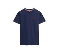 Cotton logo T-shirt Superdry Essential Bleu S
