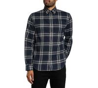 Cotton Lumberjack Shirt Navy Window Check XXL