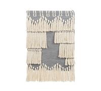 Fabric Wall Hanging MAHRI Cotton 106 cm Grey