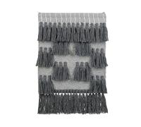 Fabric Wall Hanging JIWA Cotton 106 cm Grey