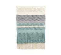 Beliani Fabric Wall Hanging PARIKO Cotton 105 cm Green, Multi