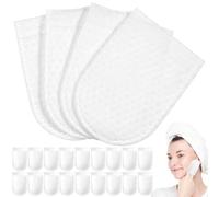 Cotton Makeup Pads 240pcs U Shaped Pocket for Face and Eye Care | Cotton, Lint Free Smooth Texture, Resealable Cover Storage Box, Portable Carry the Go
