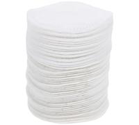 Cotton Makeup Removal Pads for Face, 58mm White, 1 Bag | Easy Liquid Absorption, Gentle Daily Cleansing for Makeup Wearers, On-the-go Use, Facial Skin