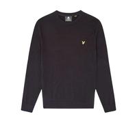 Cotton Merino Crew Neck Jumper - male - Lyle & Scott - Round-neck Knitwear - Brown - M - Knitwear M