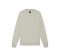 Cotton merino round neck jumper Lyle & Scott Beige M