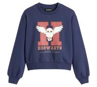 Cotton Mix Sweatshirt Navy Blue