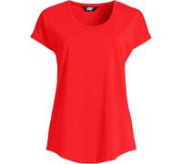 Cotton Modal Scoop Neck T-shirt lands end Coral 8