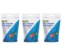 Cotton Mouth Dry Mouth Lozenges Fruit Mix Bag 3 Pack