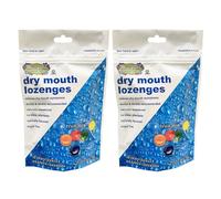 Cotton Mouth Lozenges Dry Mouth Relief Fruit Mix 3.3oz Bag (2 Bags) | Relieves Dry Mouth & Increases Saliva Production, Sugar Free, Gluten Free, Delicious Sour Flavor, Individually Wrapped, 30 Ct