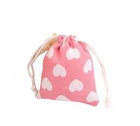 Cotton Muslin Gift Bags Small Cotton Bags Linen Drawstring Gift Bag Christmas Party Favor Muslin Pouch Candy Jewelry Packaging(A5,8X10CM_5 PCS)
