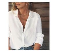 Cotton Muslin Scout Shirt White S