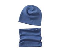 Cotton Newborn Baby Winter Hat and Scarf Set for 1-7 Years Newborn Baby Beanie Hat Kids Tube Cotton Loop Scarfs