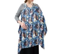 Cotton Nursing Cover Brown Bernese Mountain Dog