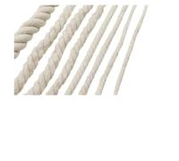 Cotton Nylon Braided Cord 100% Cotton Twisted Macrame Cord Beige Diameter 1-20mm Length 10-100M(12mm X 10meters)