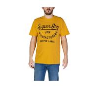 Cotton Orange T-Shirt Fall/Winter Collection - male - Superdry - T-Shirts - Orange - XS - Tops XS